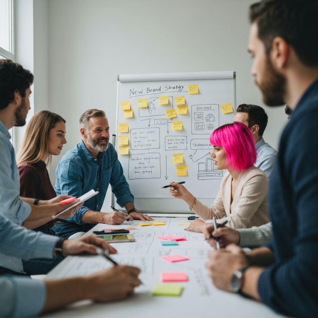 Brand strategy session